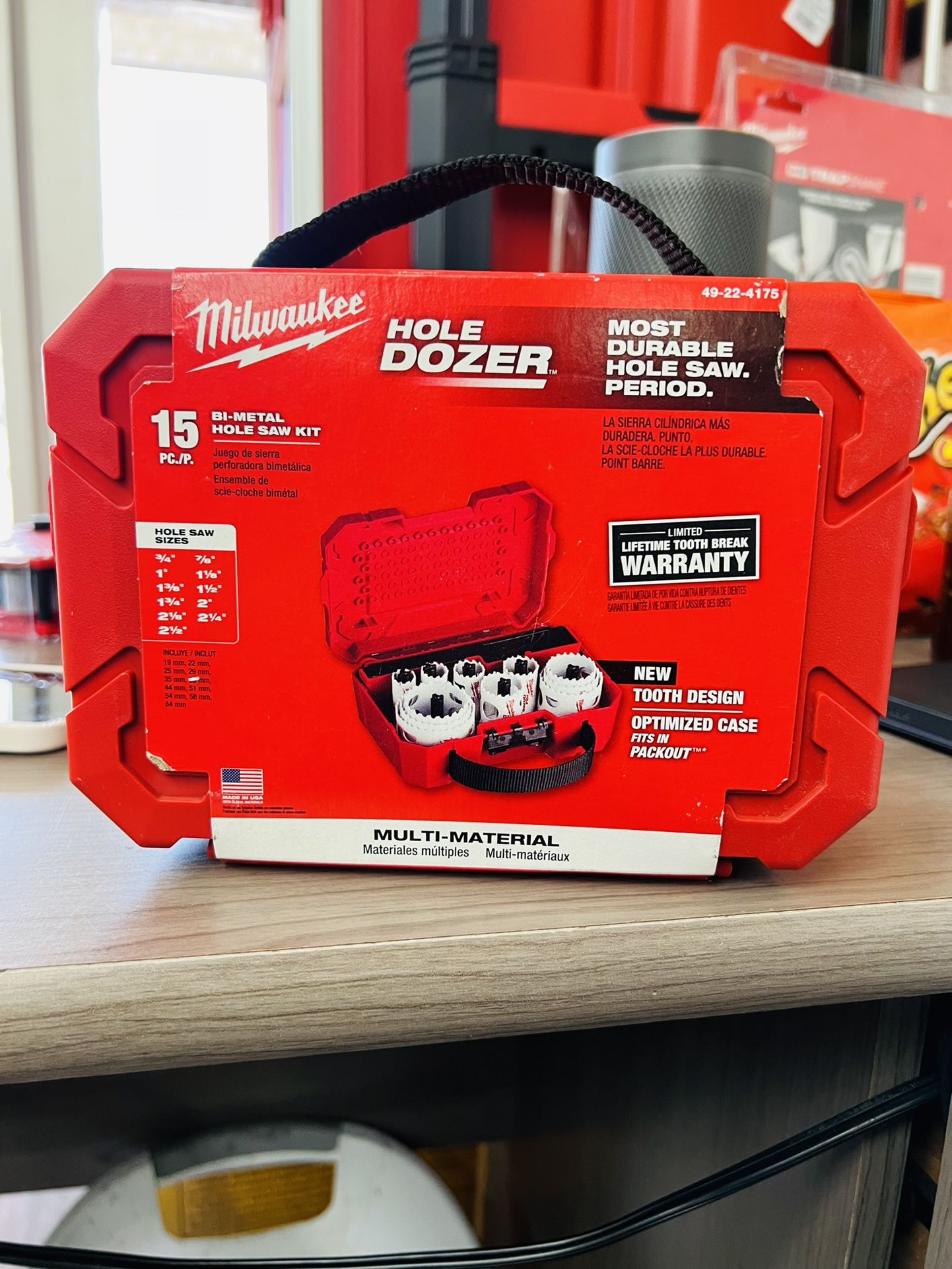 Milwaukee Hole Dozer General Purpose Bi-Metal Hole Saw Set (15-Piece)