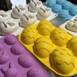 Easter Silicone MoldsAnd Fondant Stamps 