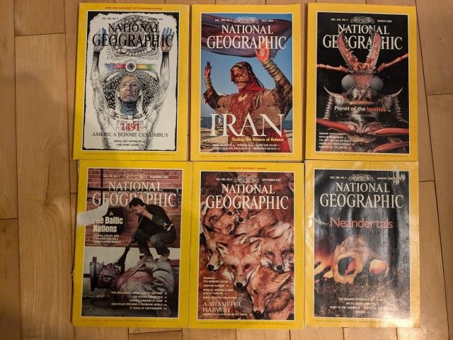 Six National Geographics From The '90s