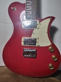 ME-501 1st Act LP type Guitar EXC Pro fret-level setup Spa perfect now 125!
