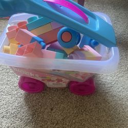 Blocks With Pull Wagon
