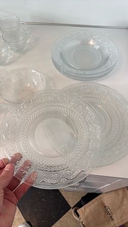 Vintage glass dishes