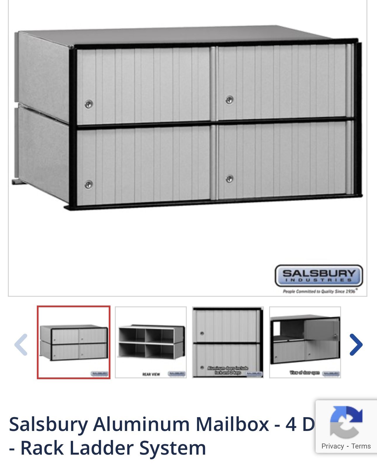 4 Mailbox Rack Ladder System New In Box