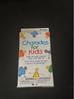 Charades for Kids Family Game. No Reading Required. Pick Up in Van Nuys CA