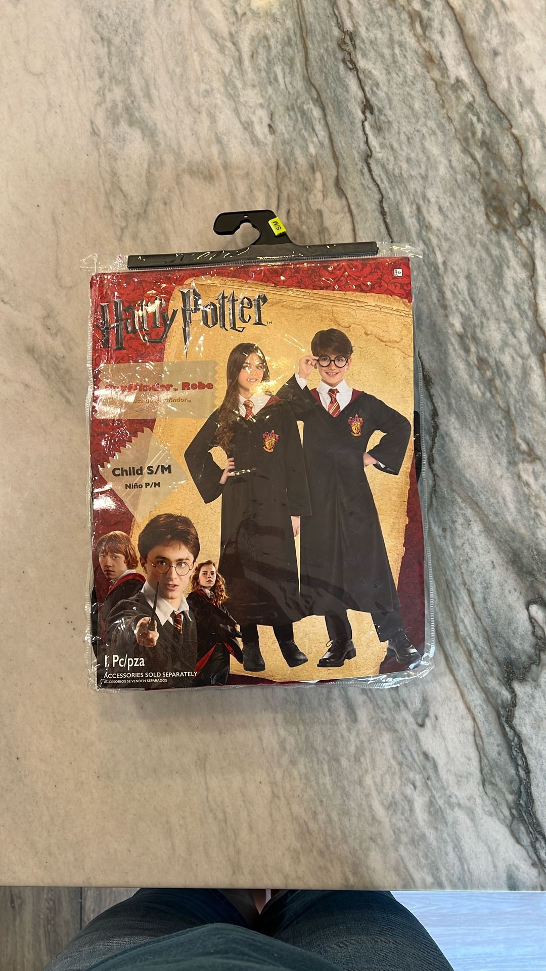 Harry Potter Griffindor Robe Costume Added a White Shirt