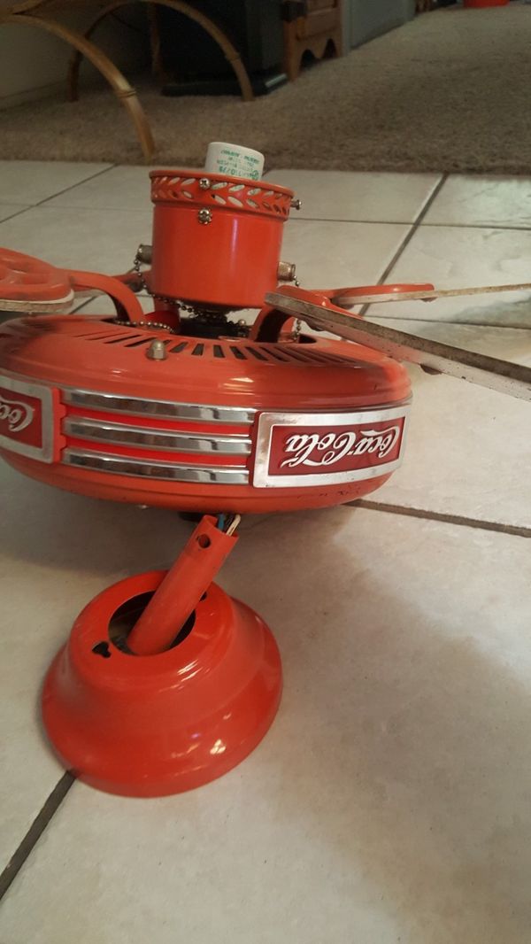 Coca Cola Ceiling Fan Sports Outdoors In El Paso Tx Offerup
