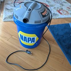 Bucket Heat Wet And Dry Shop Vac Power head With Napa Bucket