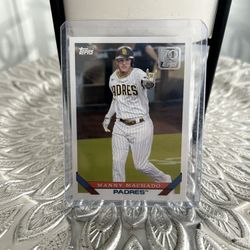 Manny Machado Baseball Card 
