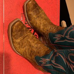 Ostrich Boots