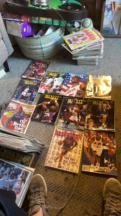 Beckett sports magazines basketball 10$ per