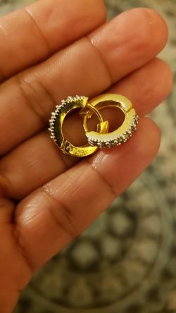 little AERRINGS GOLD PLATED