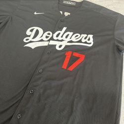 $50 BLACK OHTANI DODGERS JERSEY All Sizes