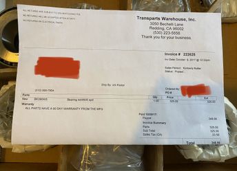 LS1 6Speed T56 bearing kit