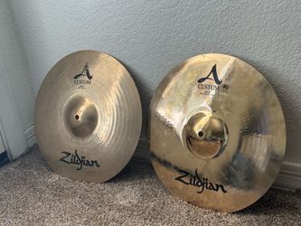 ZILDJIAN A CUSTOM 14"  HIHATS hi hats cymbals hi hat