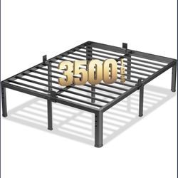 NKZ 18 Inch height California King Size metal Bed Frame with Round Corner Legs. Russell/Boulder Area. Read Description.