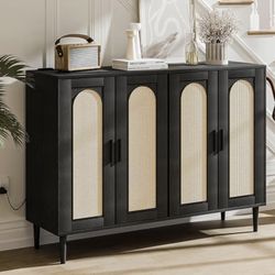 Rattan buffet Cabinet / Entertainment Stand 