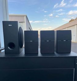 RCA speaker set with subwoofer