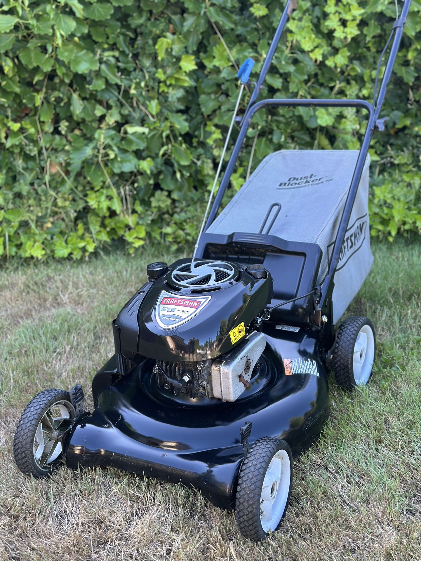 Craftsman Platinum 6.75HP 21” Push Mower – Serviced + Trade-In