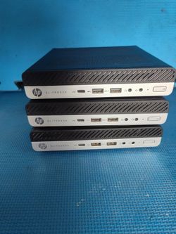 $80 Each for 1, $70 each for 2, $60 for 3+, Firm, Yes, It's Available, HP Elitedesk  Mini Desktop, AMD Ryzen 5 pro 3400g vega Graphics, 8gb ddr4 Ram
