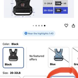 VBSD Weighted Vest. 