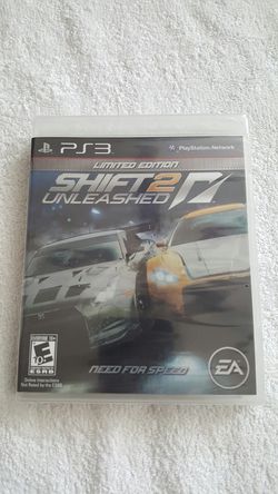 Need for Speed Shift 2 Unleashed for PS3 Brand New