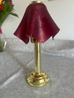 Vintage PartyLite Mulberry Tealight Lamp