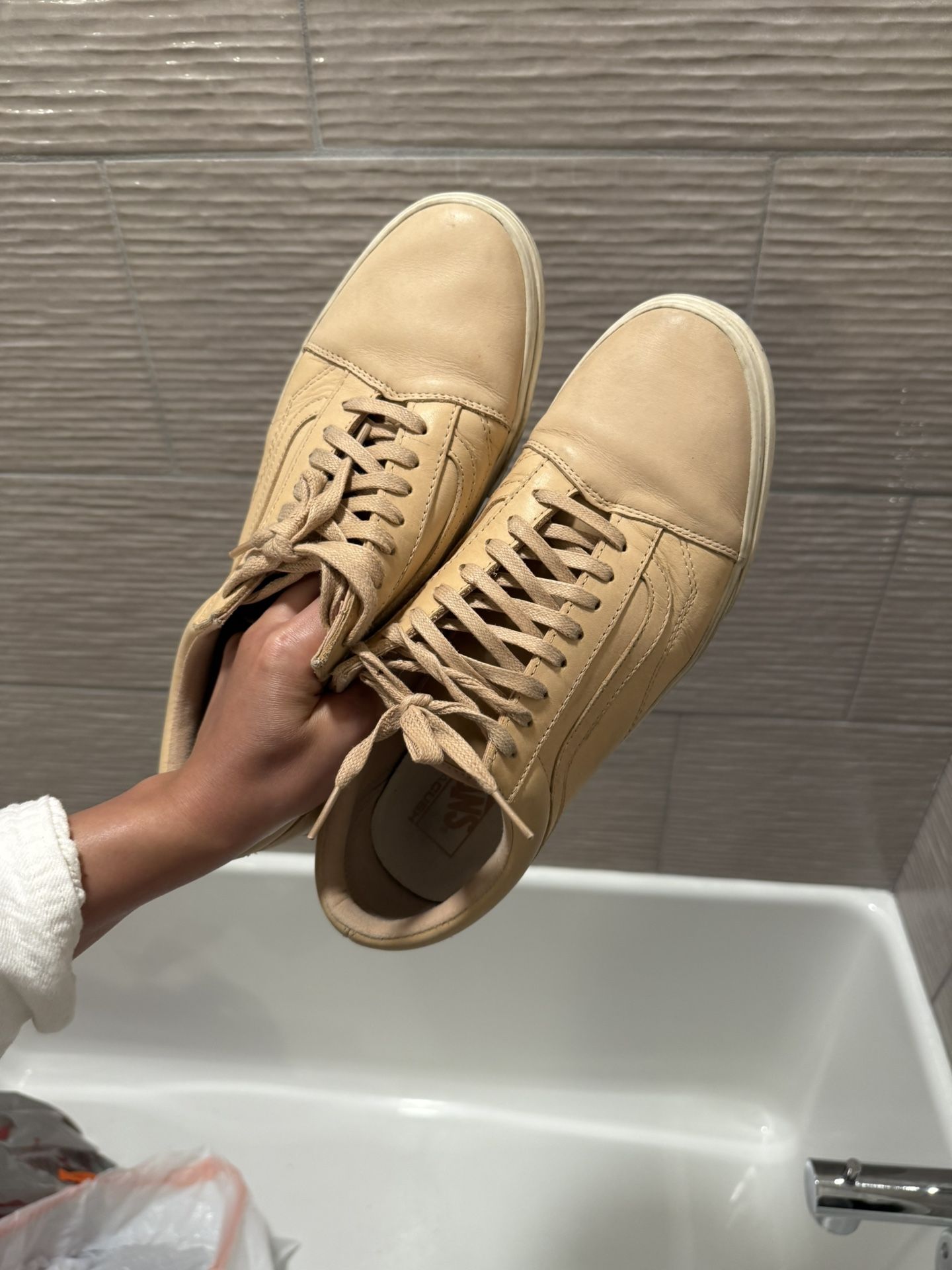 Leather Vans Size 11