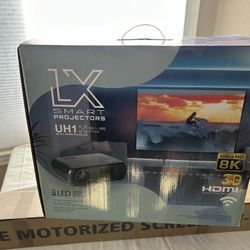 LX UH1 8K 3DHDMI Smart Projector 