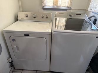 Washer and dryer (washer 2yrs old, dryer 4yrs old)