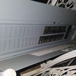 Electrical Panel With Breakers