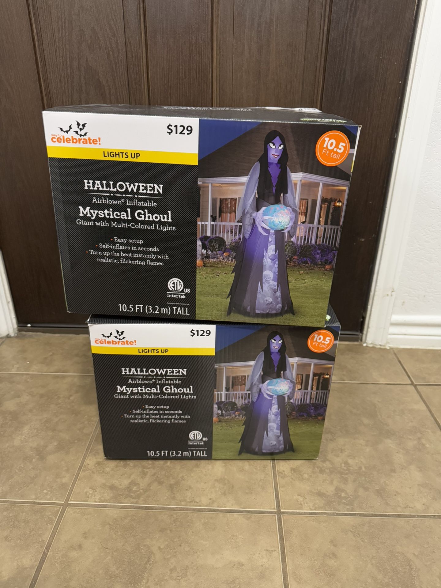 New Halloween Mystical Ghoul Yard Inflatable, 10.5', by Way To Celebrate