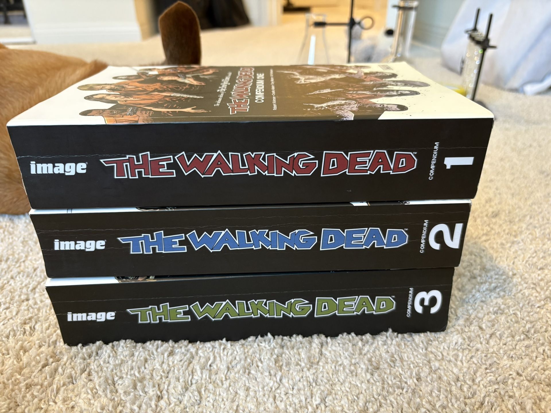 The Walking Dead Compendium Set (Vol. 1–3) – Excellent Condition!