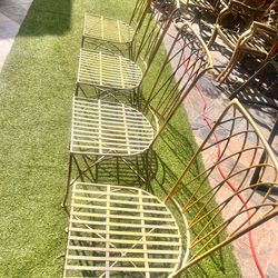 Out door heavy metal chair