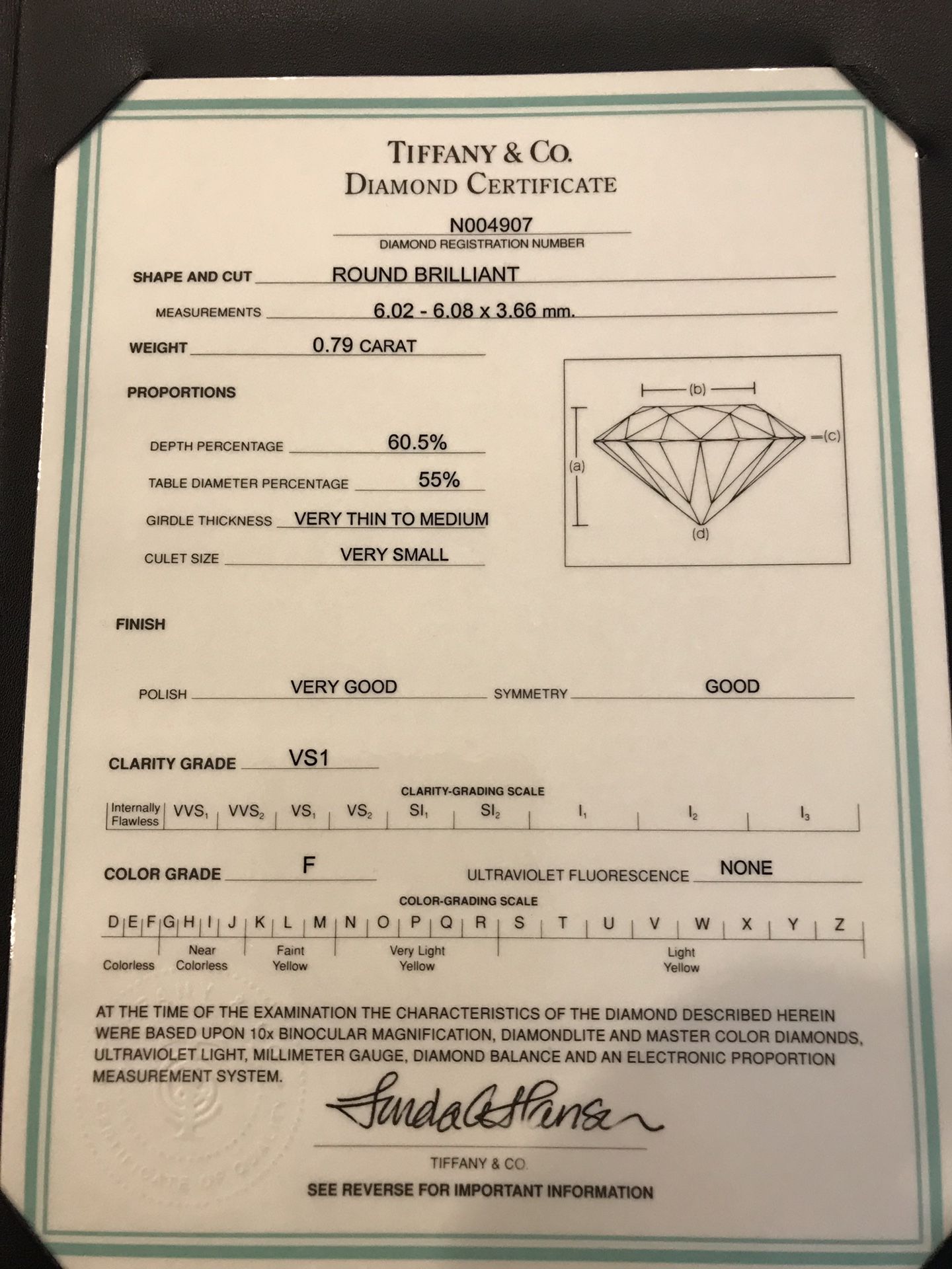 Tiffany & Co. Engagement Ring Set  & Accessories