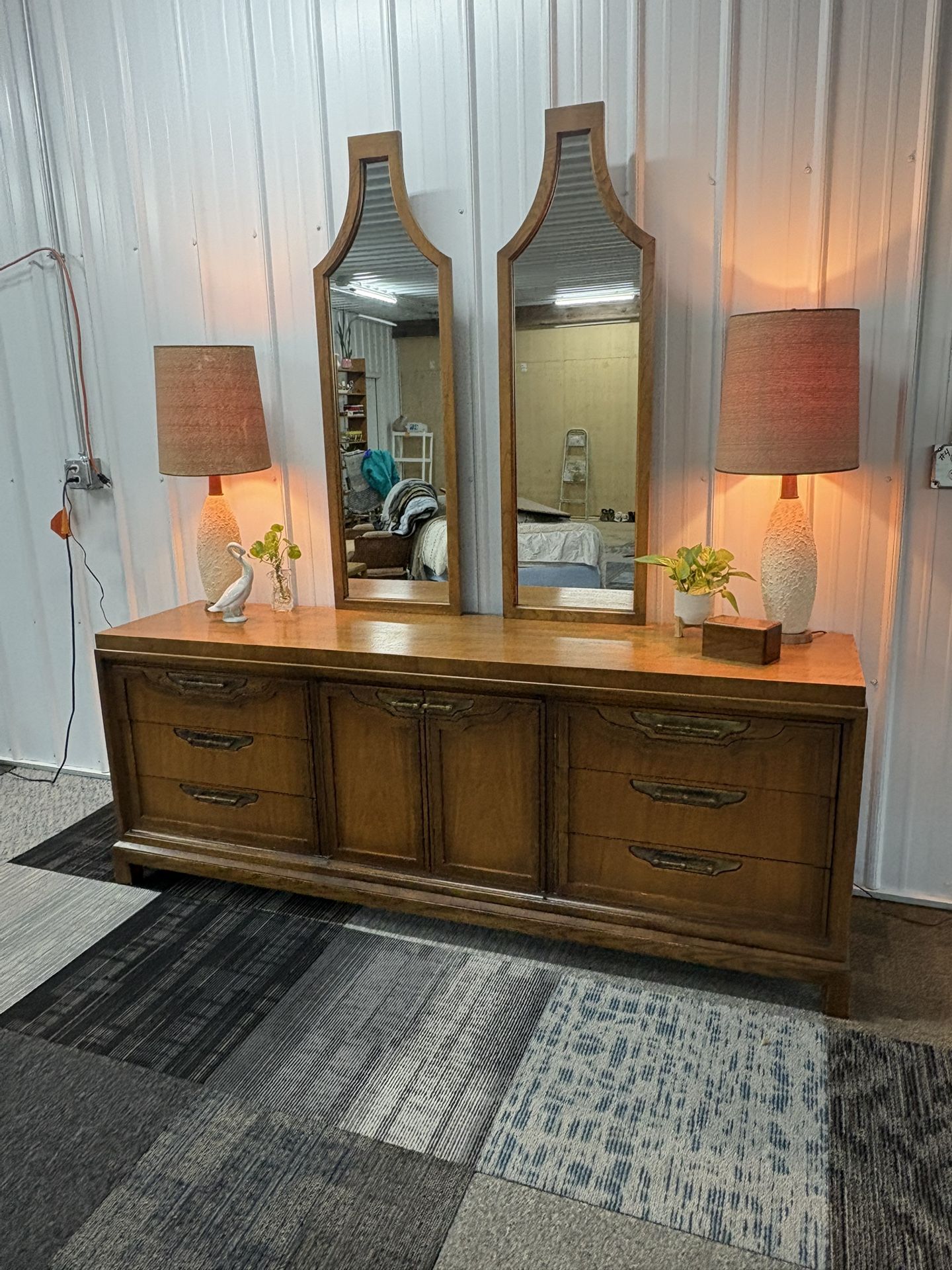 Fancher Dresser With Mirrors