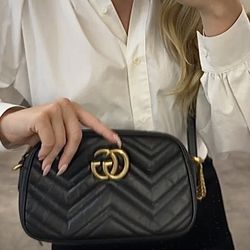 Gucci Marmont Crossbody With Authenticity