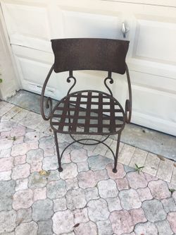 Metal chair