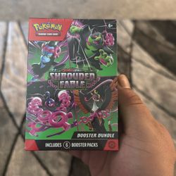 Pokémon Trading Cards Scarlet & Shrouded Fable Booster Bundle