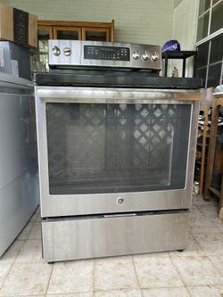 GE Stainless Steel Range