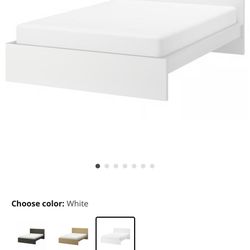Queen Bed Frame Only - Ikea Malm Line 