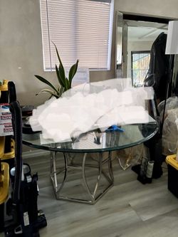 Glass Dining Table For 4 Chairs 