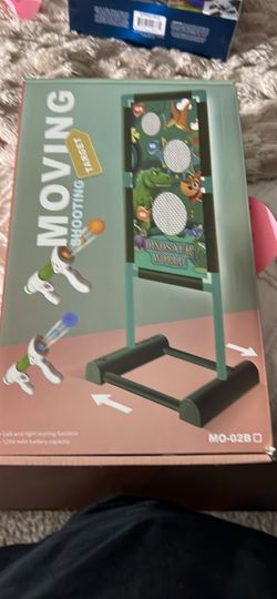 Moving Shooting Target Toy Set Dinosaur World