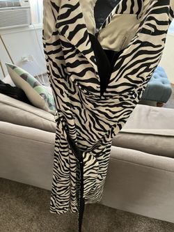 White House Black Market Zebra Dress