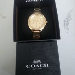 New Coach Womens  W Atch