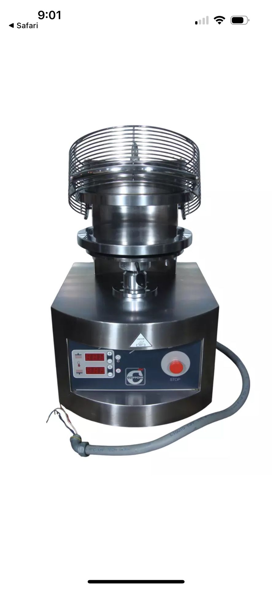 Cappone 12” Dough Press