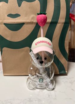 Starbucks bearista cup (pink bear cup)