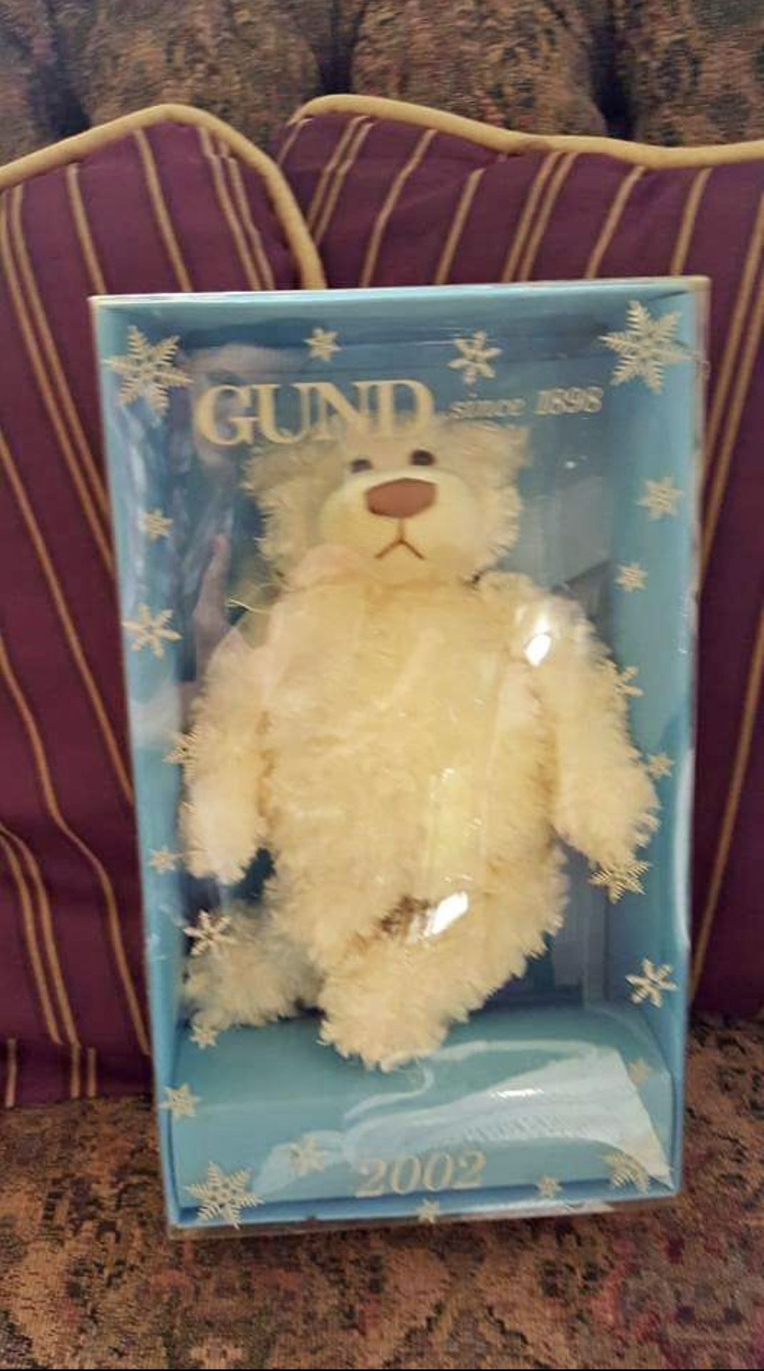 GUND~2002 TEDDY BEAR IN ORIGINAL BOX