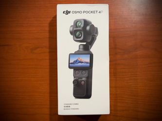 DJI Osmo Pocket 4 Pro Gimbal Camera Standard Combo - BRAND NEW SEALED