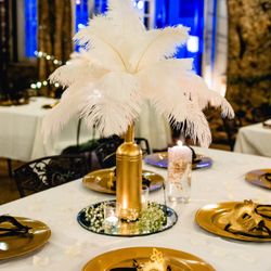 39 Spray Painted Gold Wine Bottles