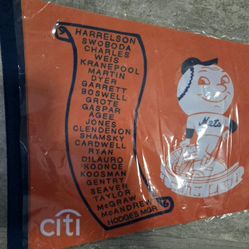 NEW YORK METS VINTAGE PENNANT